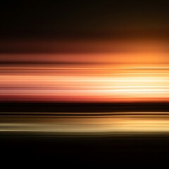 Abstract Sunset: Horizontal Motion Blur Background Texture