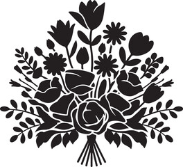 A flower vector image