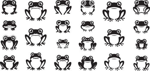 frog vector image