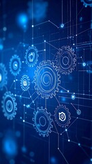 Abstract digital gears and circuitry