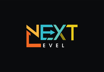 Obraz premium Next level icon, 