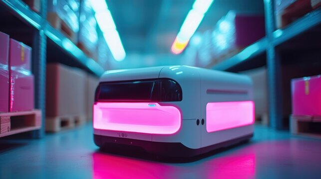 Autonomous warehouse robot