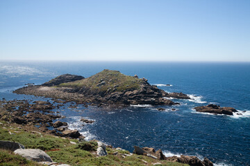Cape Tourinan shoreline landscape, Galicia, Spain