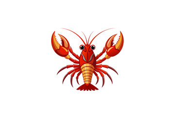 lobster isolated on white background