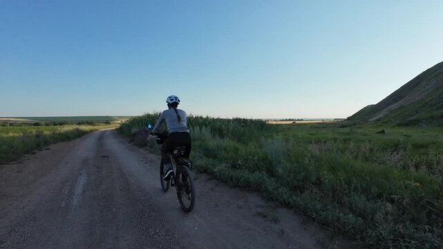 cycling in nature in wild places, bikepacking	
