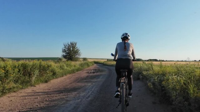 cycling in nature in wild places, bikepacking	
