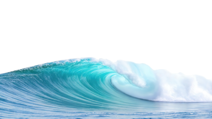 ocean waves on transparent background png