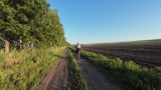 cycling in nature in wild places, bikepacking	
