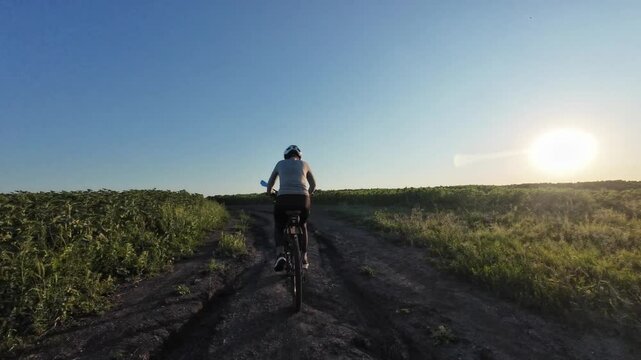 cycling in nature in wild places, bikepacking	
