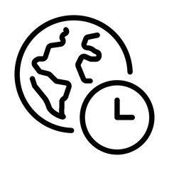 Global Time Icon