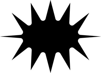 Comic explosion speech icon. speech bubbles and explosion shapes comic.Collection of comic style icons featuring speech bubbles and explosion shapes for design projects Comic burst Art style.