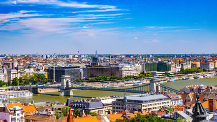 Obraz premium City of Budapest capital of Hungary downtown views