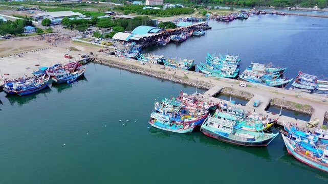 The largest fish auction place in Aceh province, precisely in Lampulo, Banda Aceh city