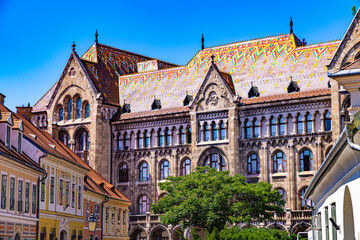 Obraz premium City of Budapest capital of Hungary downtown views