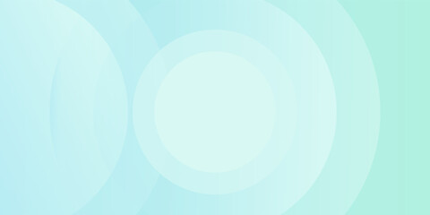Minimalist banner background. Green and blue gradations.Circle geometric background. Simple design. Vector. EPS 10