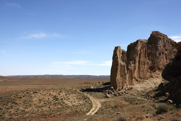 The Valley of the Castle-Shaped Mountains of Airakty, Mangystau