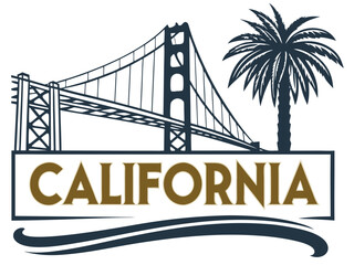 Vibrant California Flower Design for Brand Identity