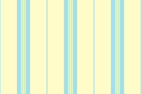 Tancy vector fabric background, garment seamless texture stripe. Fatin lines textile vertical pattern in light and lemon chiffon colors.