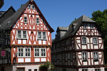 Idyllisches mittelalterliches Fachwerk in Limburg