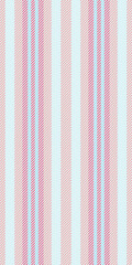 Rilky texture stripe textile, crease lines seamless vertical. Fs fabric background vector pattern in light and red colors.
