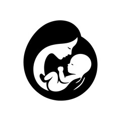 Mother care icon