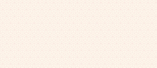 Elegant offwhite geometric background with a subtle, repeating hexagonal pattern. Perfect for websites, presentations, or adding a touch of sophistication to your designs.