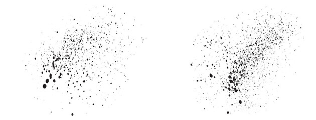 Grunge texture black hand-drawn paint ink blood illustration design