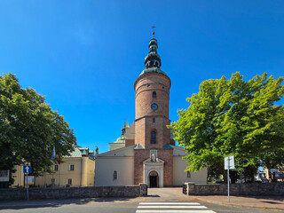 Saint Barbara's Church in Częstochowa, Poland.