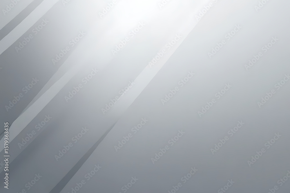 Aufkleber abstract gray background with diagonal light and shadow lines creating a minimalist design with grad
