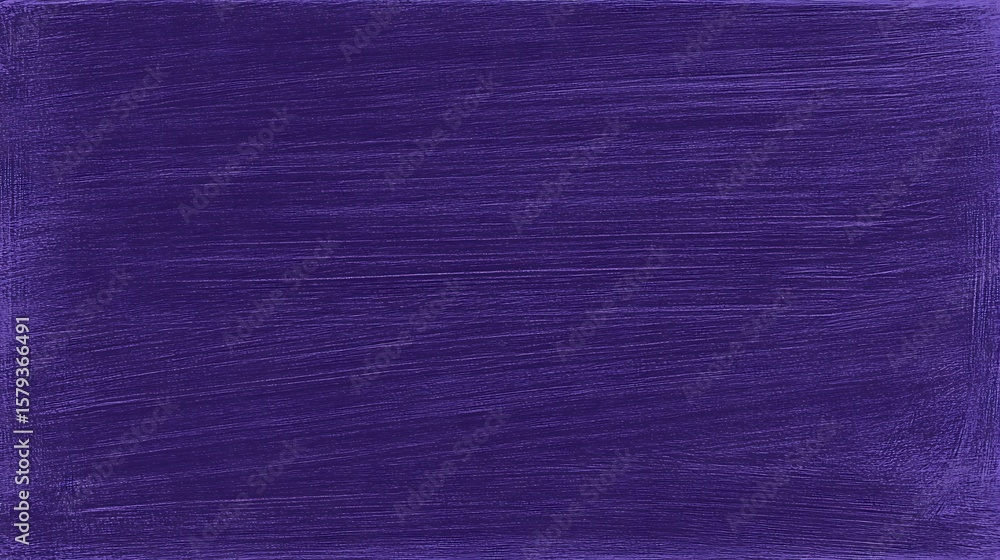 Poster vivid violet canvas with distinct brushstroke texture for artistic designs and backgrounds