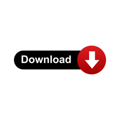 Download Button Vector Illustration