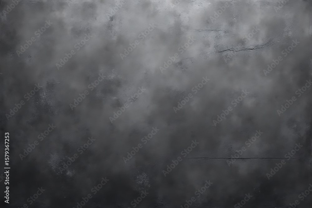 Poster dark gray textured background with subtle gradient and crack lines creating a moody abstract surface