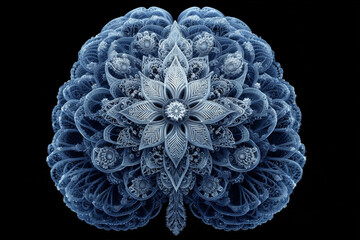 Inner Balance and Mental Harmony Represented by Mandala in Brain