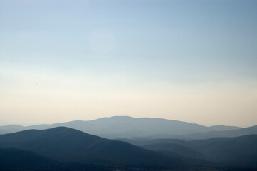 image of the mountains and the horizon in the middle of nature