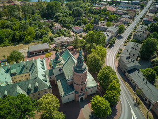 Saint Barbara's Church in Częstochowa, Poland.