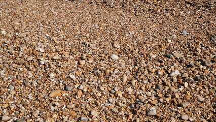 Full Frame Beach Pebble Texture