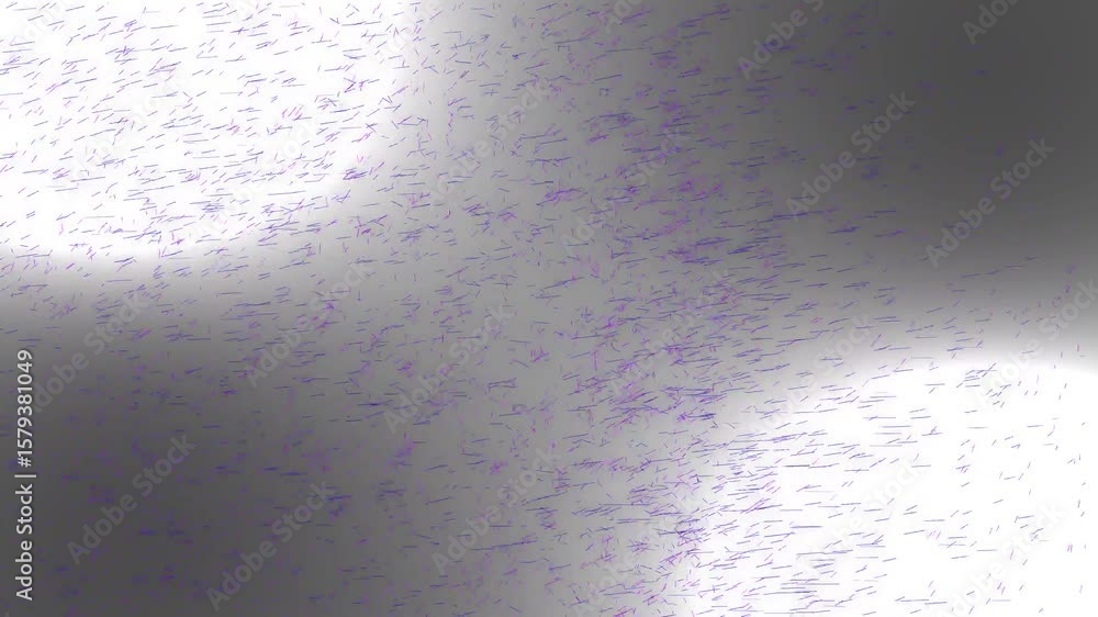 Aufkleber abstract motion: dynamic particle flow on gradient background - visual effect