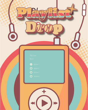 Instagram post templates designed with a retro aesthetic, incorporating elements like vintage typography, grain textures, old-school tech