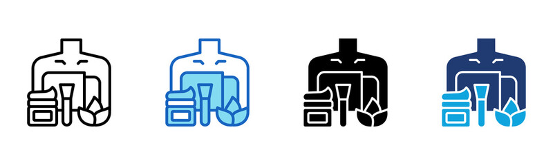 Body Polish icon Multi Style Vector Illustration