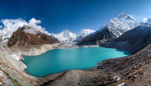 tsho rolpa lake nepal formed over the past 50 years due to glacial melt once threatened to burst but a major disaster was averted when locals and authorities drained water