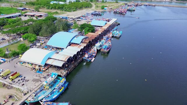 The largest fish auction place in Aceh province, precisely in Lampulo, Banda Aceh city