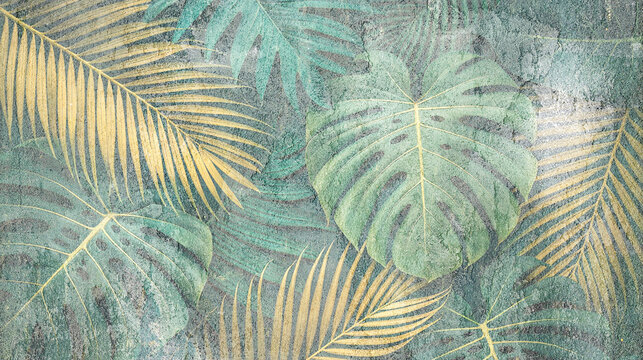 Colorful ceramic wall tiles and mural decoration. Abstract damask patchwork pattern with geometric and floral ornaments