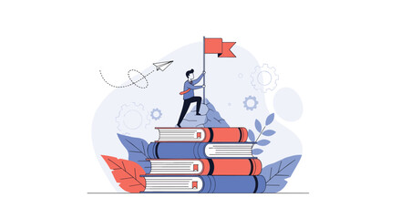 Ascending knowledge summit conquer your goals through continuous learning and personal development