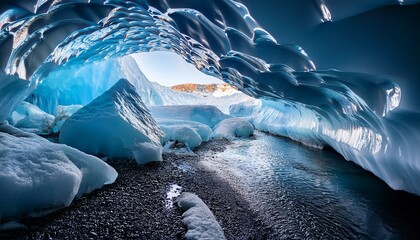 ice cave and be captivated by dazzling crystal formations dance of light and darkness and exhilarating sense of adventure and wonder that will leave you breathless