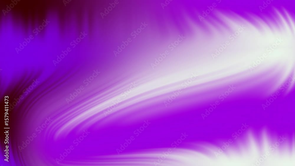 Poster dynamic purple and white abstract flowing background animation