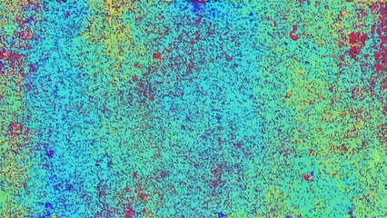 Colorful painted wall