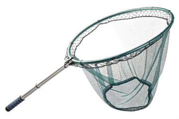 Fishing net, white isolated  on AI generated by PNG