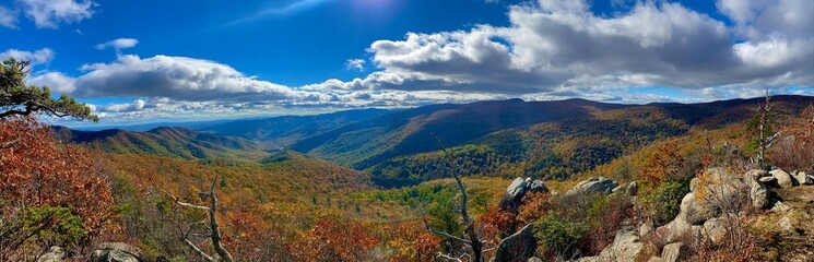 autumn in the mountains