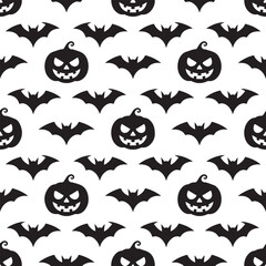 Spooky Halloween Elements Silhouette Vector Set

Witch Flying on Broom with Bats Halloween Clipart

Haunted House with Pumpkin and Bats Silhouette Design

Creepy Halloween Scene with Ghosts and Full M