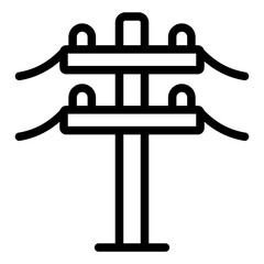 electric pole icon